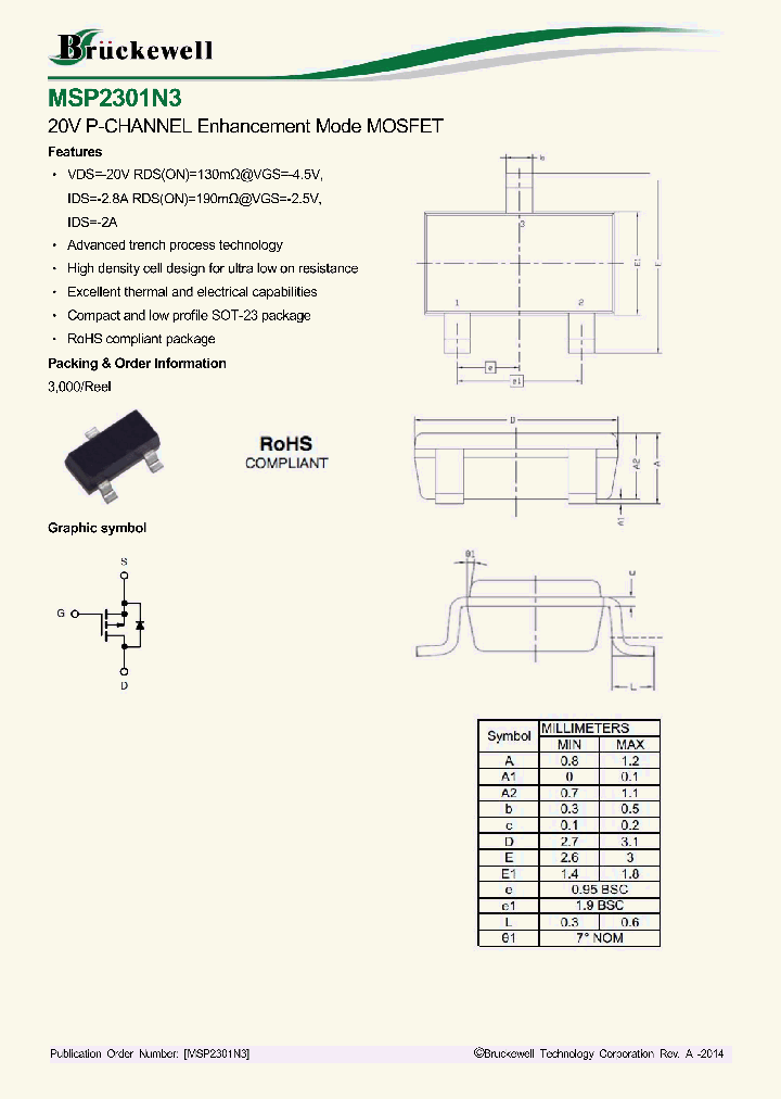 MSP2301N3_8230800.PDF Datasheet