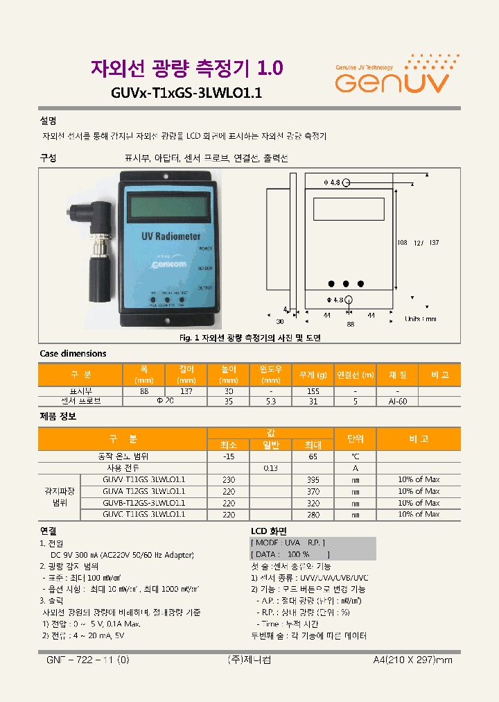 GUVX-T1XGS-3LWLO11_8230941.PDF Datasheet