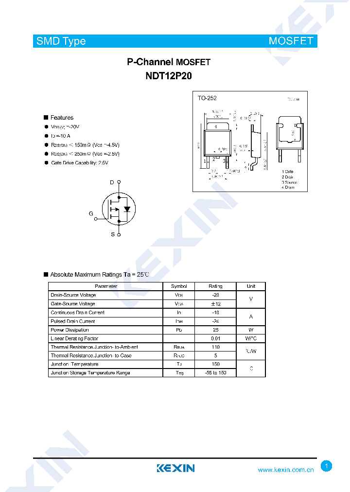 NDT12P20_8231148.PDF Datasheet