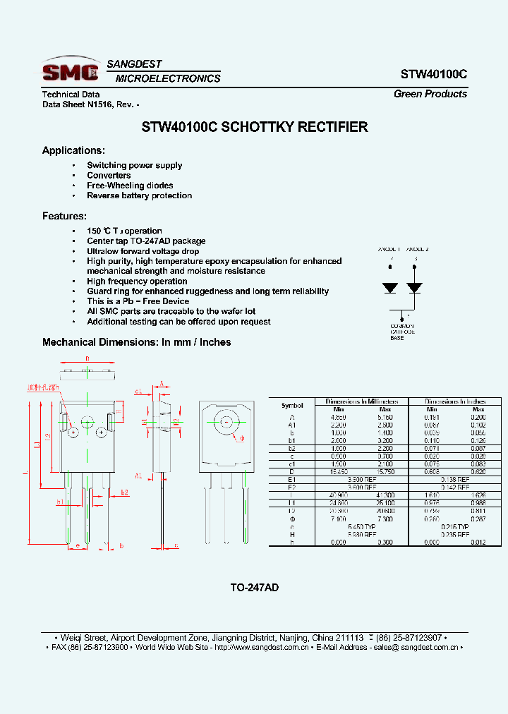 STW40100C_8231262.PDF Datasheet