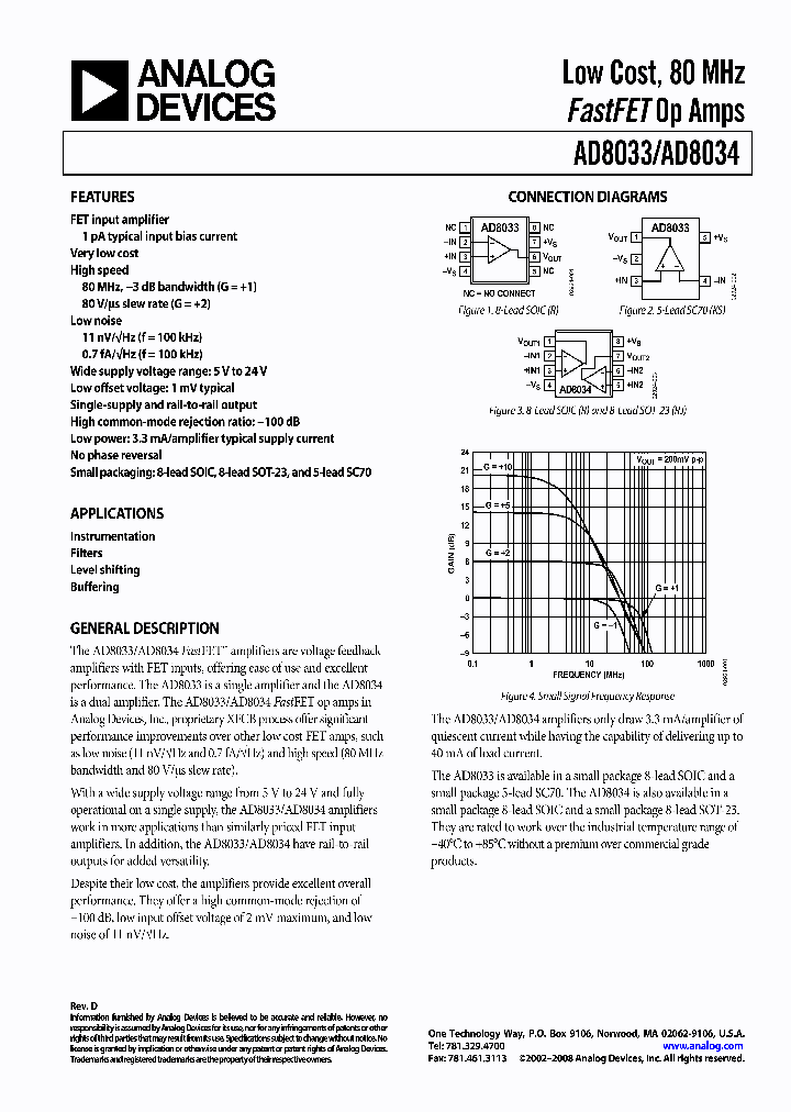 AD8034ARTZ-REEL_8231479.PDF Datasheet