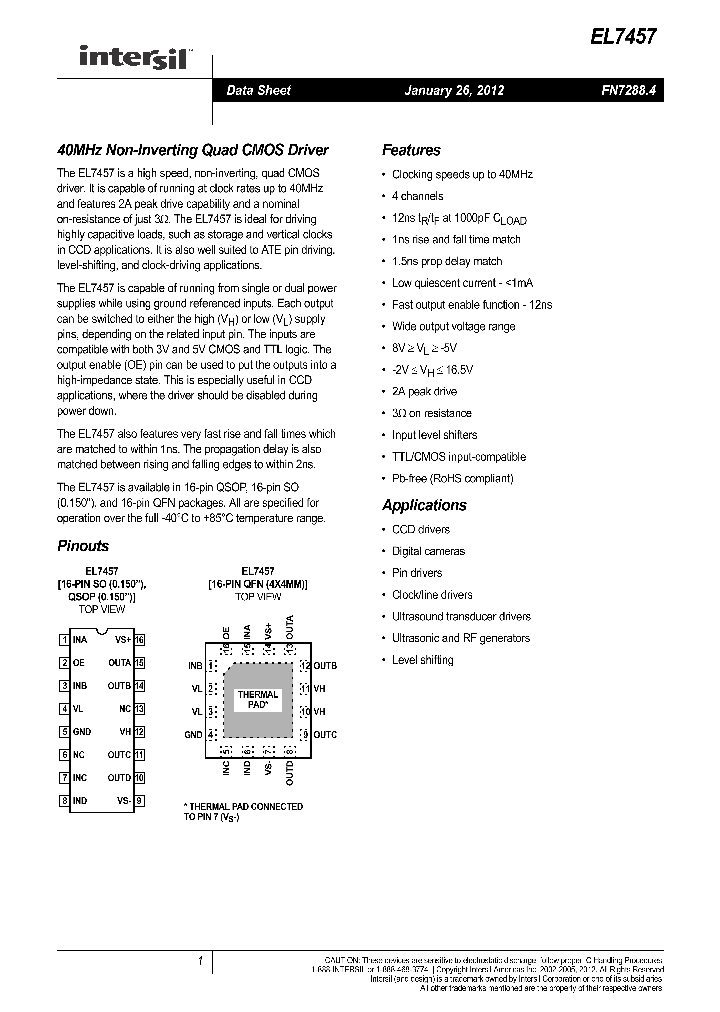 EL7457CLZ-T7A_8231493.PDF Datasheet