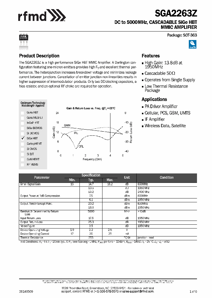 SGA2263ZPCK1_8232242.PDF Datasheet