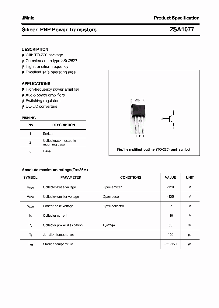 2SA1077-15_8232615.PDF Datasheet