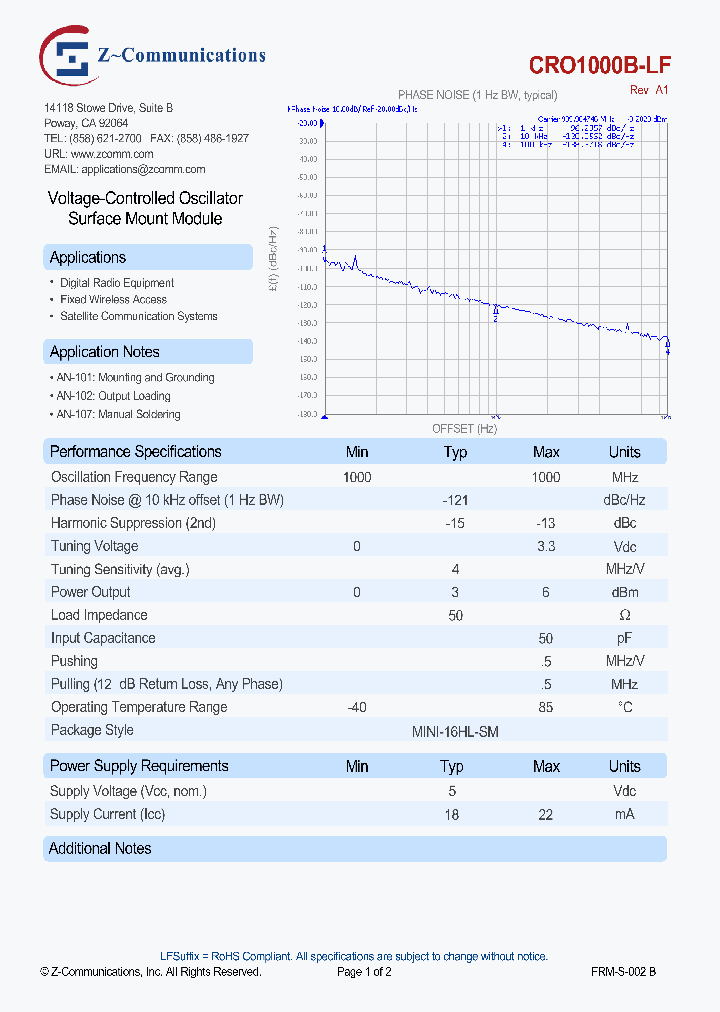 CRO1000B-LF_8233488.PDF Datasheet