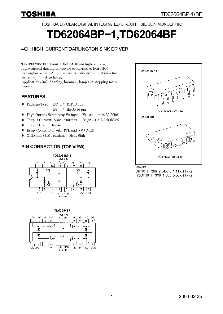 TD62064BF_8233614.PDF Datasheet
