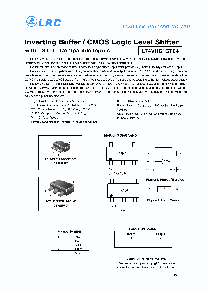 L74VHC1GT04_8233943.PDF Datasheet