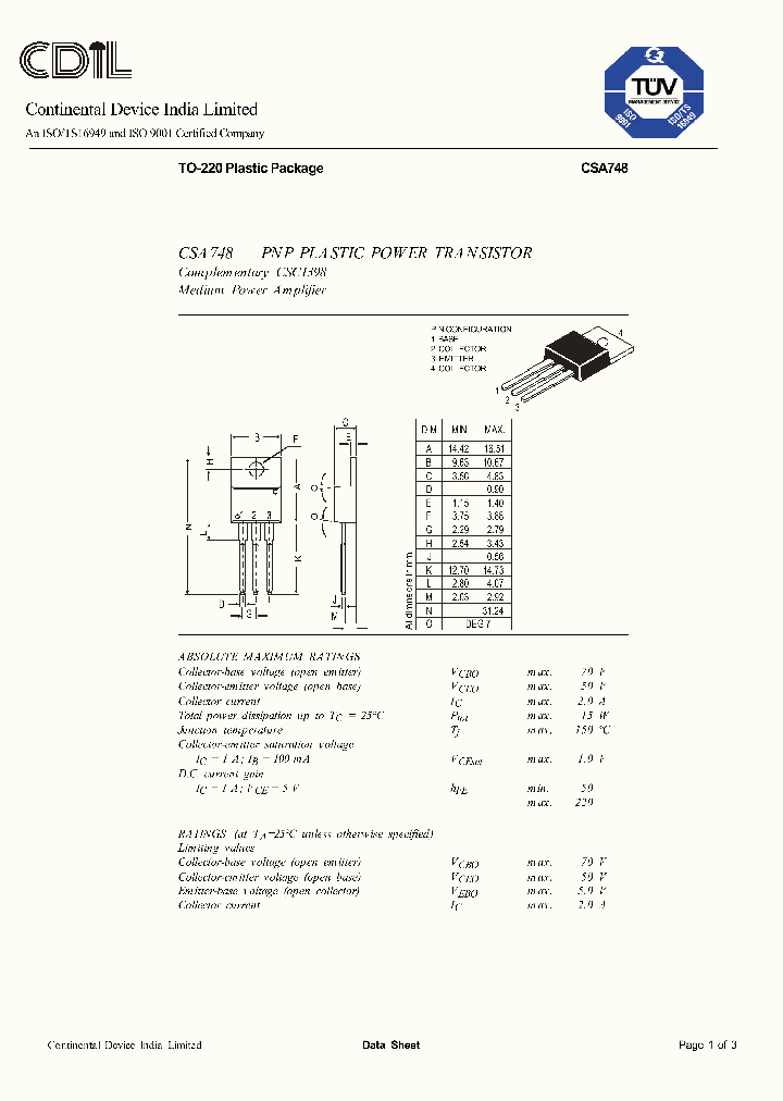 CSA748_8234126.PDF Datasheet