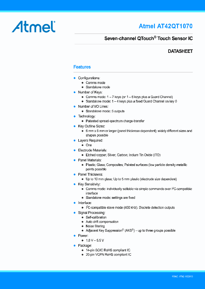 AT42QT1070-14_8234810.PDF Datasheet