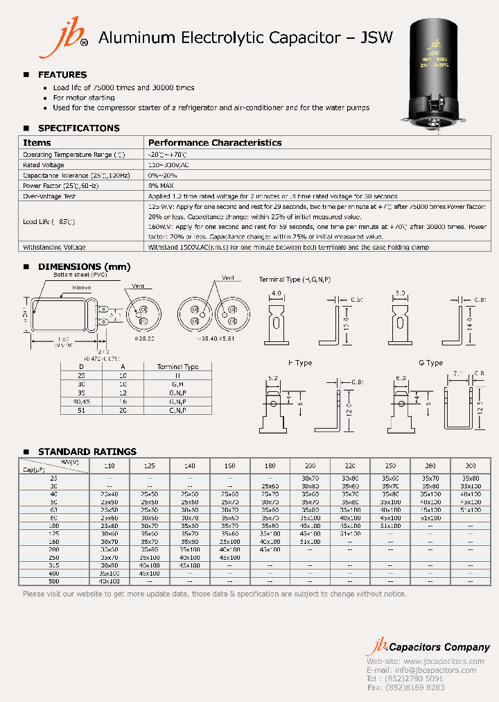 JSW_8234849.PDF Datasheet