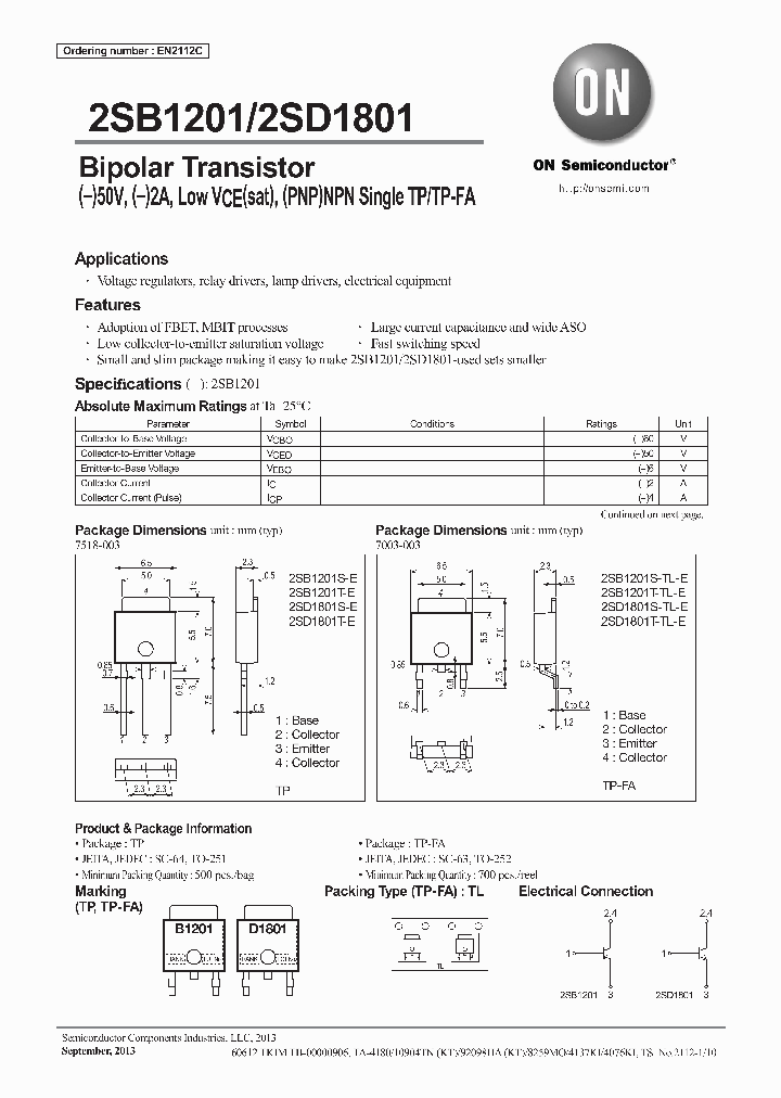 2SD1801_8235041.PDF Datasheet