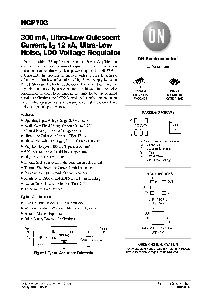NCP703SN35T1G_8235724.PDF Datasheet