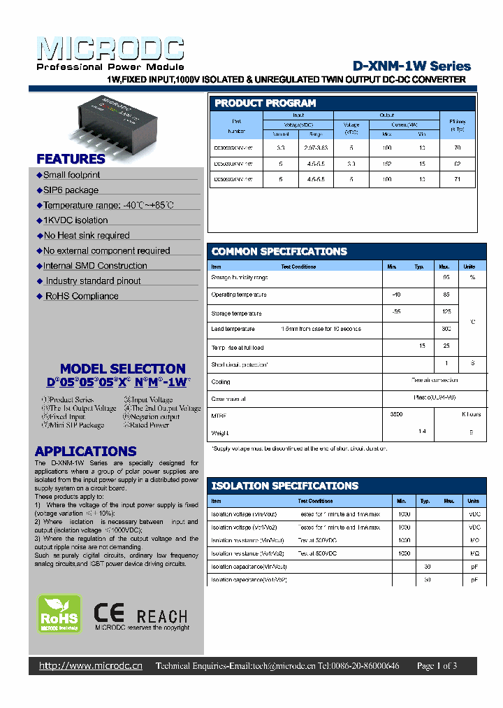 D-XNM-1W_8236217.PDF Datasheet