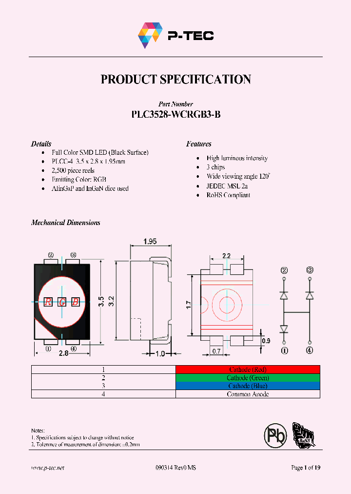 PLC3528-WCRGB3-B_8236410.PDF Datasheet