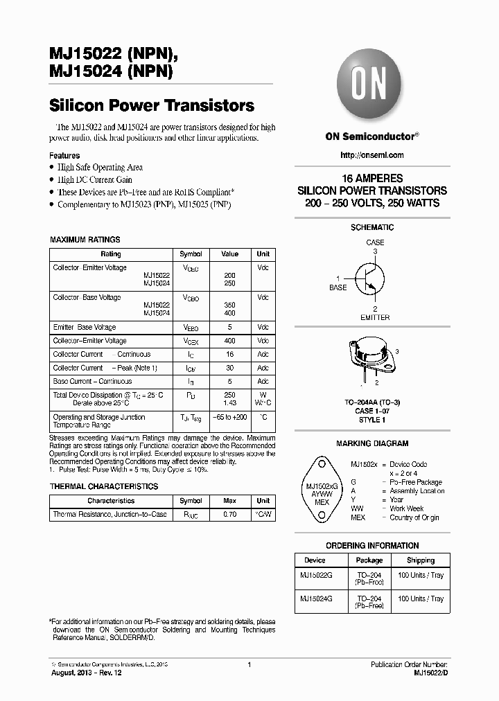 MJ15022_8236630.PDF Datasheet