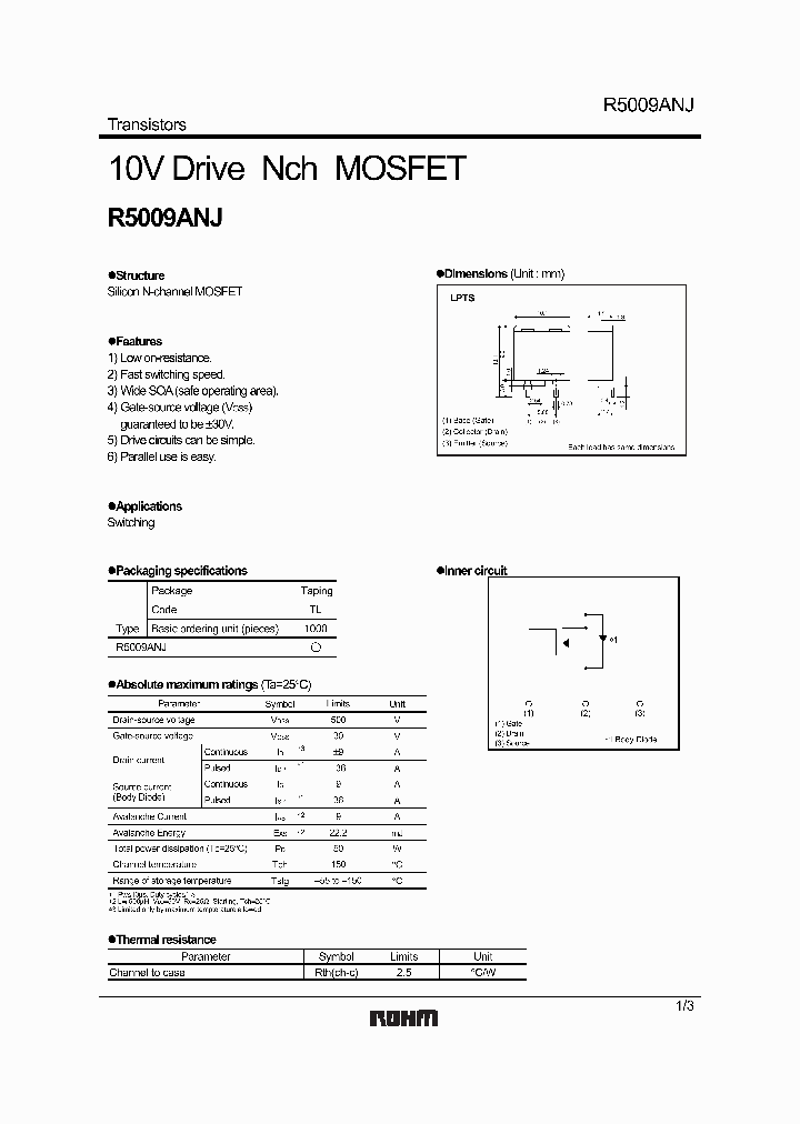 R5009ANJ_8237064.PDF Datasheet