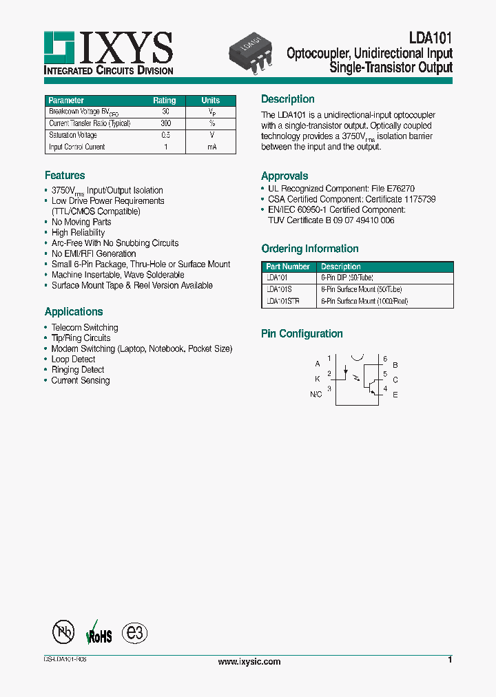 LDA101S_8237095.PDF Datasheet