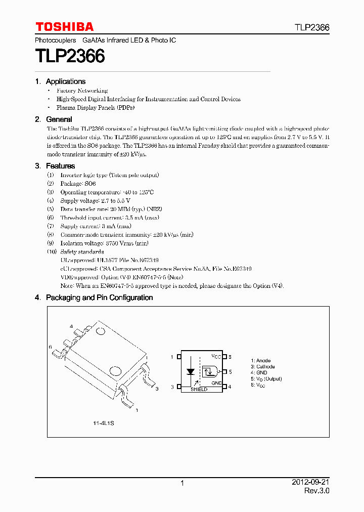TLP2366_8237360.PDF Datasheet