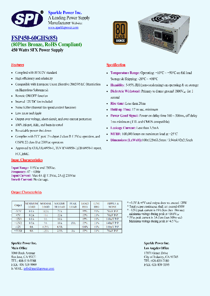 FSP450-60GHS85_8237542.PDF Datasheet