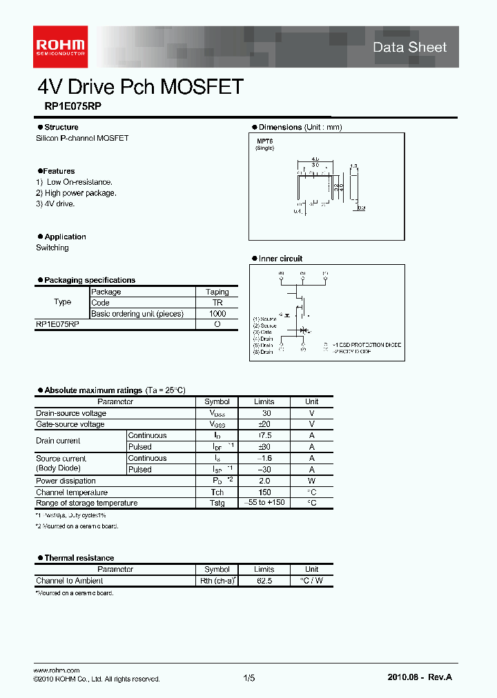 RP1E075RP_8238144.PDF Datasheet