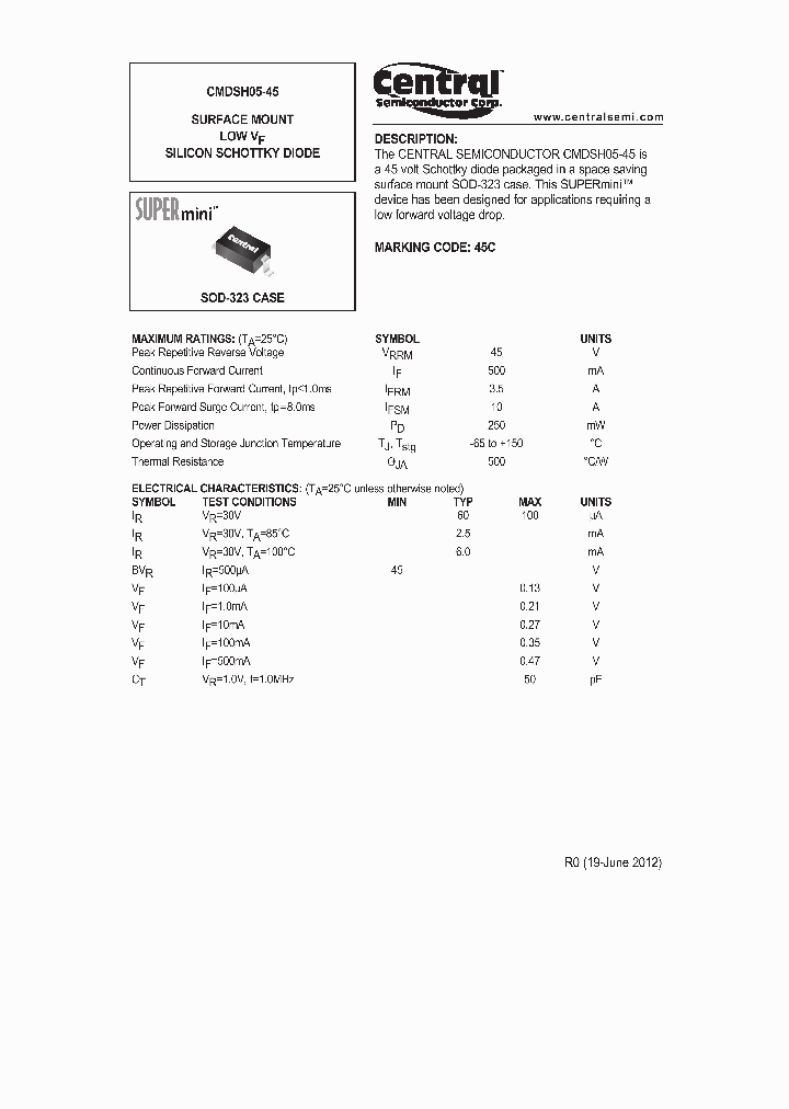 CMDSH05-45_8238646.PDF Datasheet