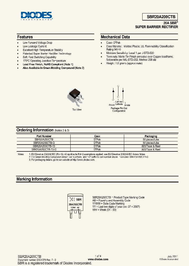 SBR20A200CTB-13_8239004.PDF Datasheet