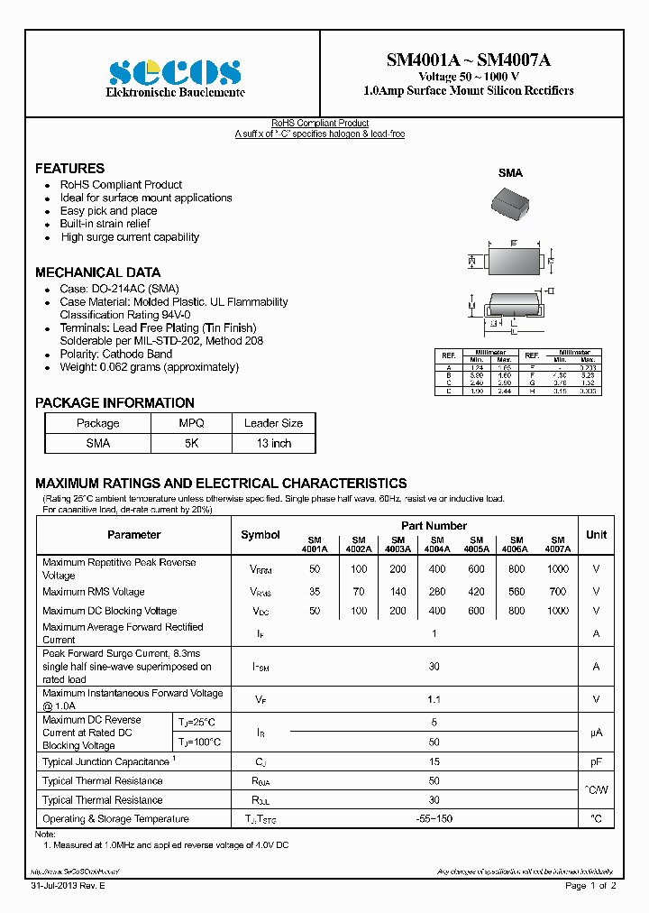 SM4001A-15_8239155.PDF Datasheet