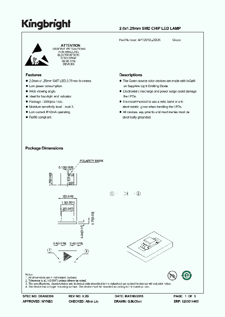 APT2012LZGCK_8239255.PDF Datasheet