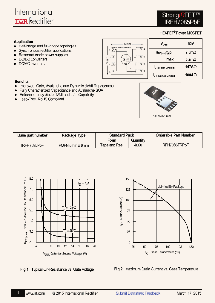 IRFH7085PBF-15_8239615.PDF Datasheet