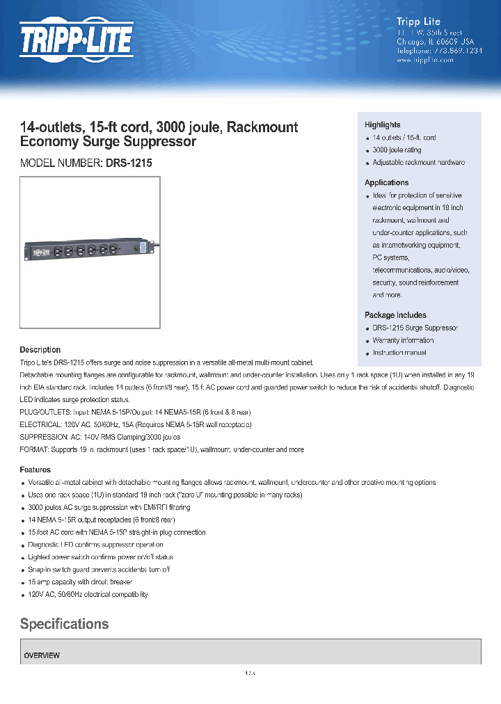 DRS-1215_8240198.PDF Datasheet