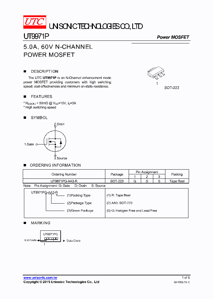 UT9971PG-AA3-R_8241031.PDF Datasheet