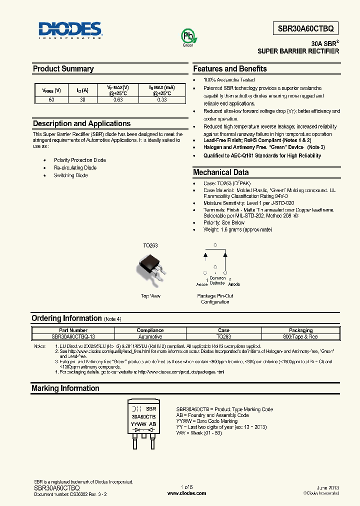 SBR30A60CTBQ-15_8241088.PDF Datasheet