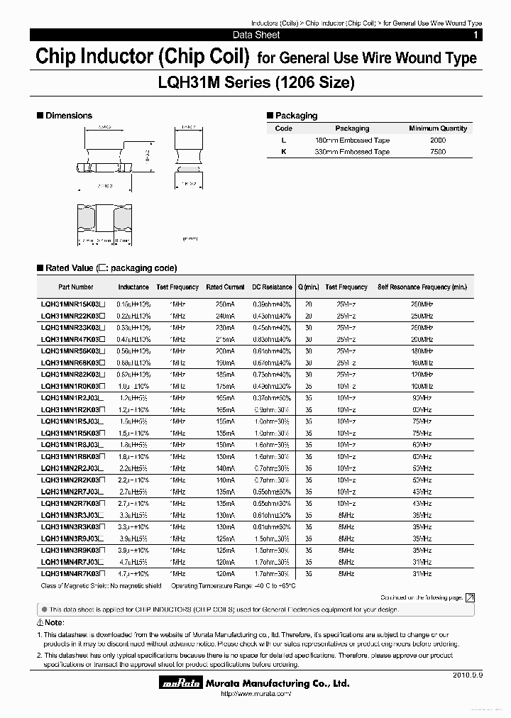 LQH31MN2R7J03_7848993.PDF Datasheet