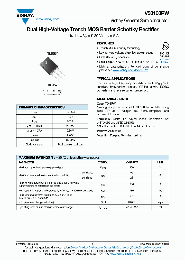 V50100PW-15_8241383.PDF Datasheet