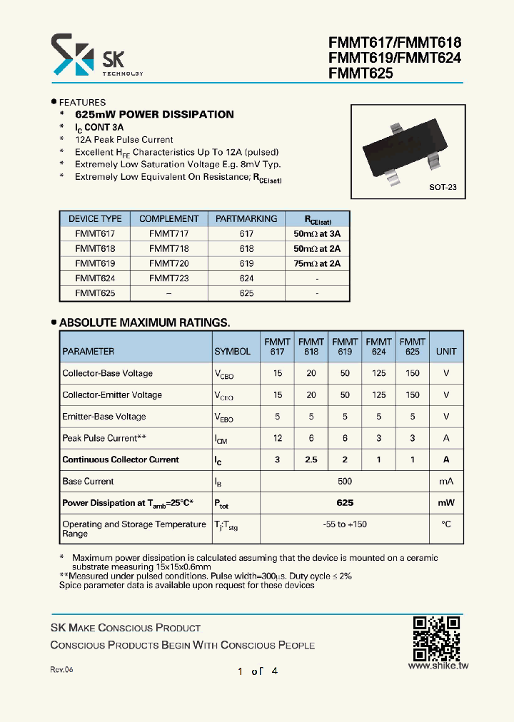 FMMT624_8241577.PDF Datasheet
