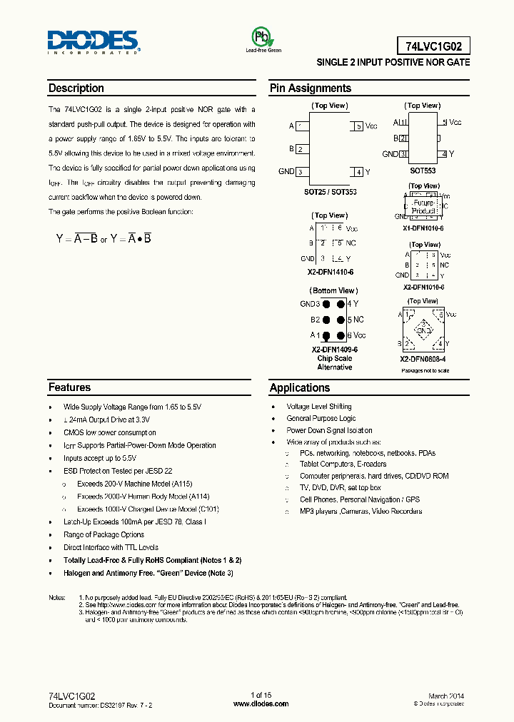 74LVC1G02FZ4-7_8241912.PDF Datasheet