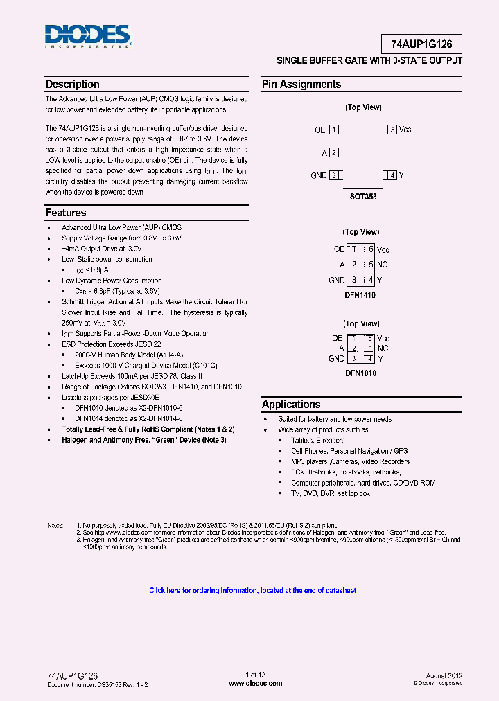 74AUP1G126FZ4-7_8241883.PDF Datasheet