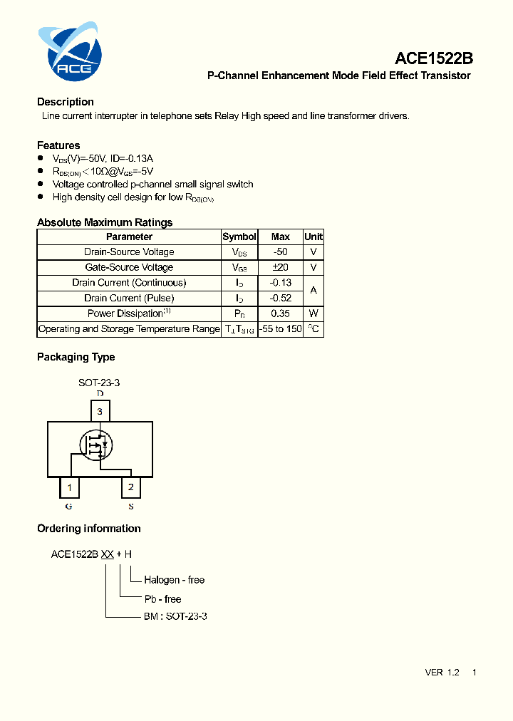 ACE1522B_8242091.PDF Datasheet