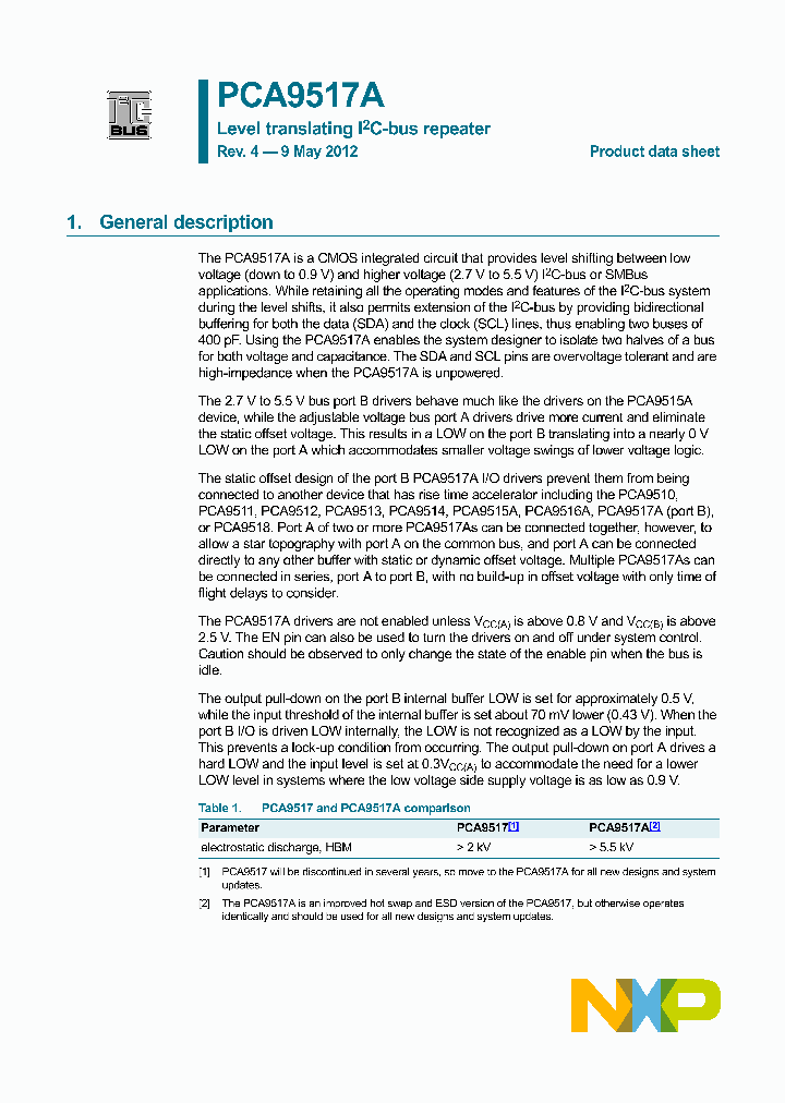 PCA9517ATP_8242254.PDF Datasheet