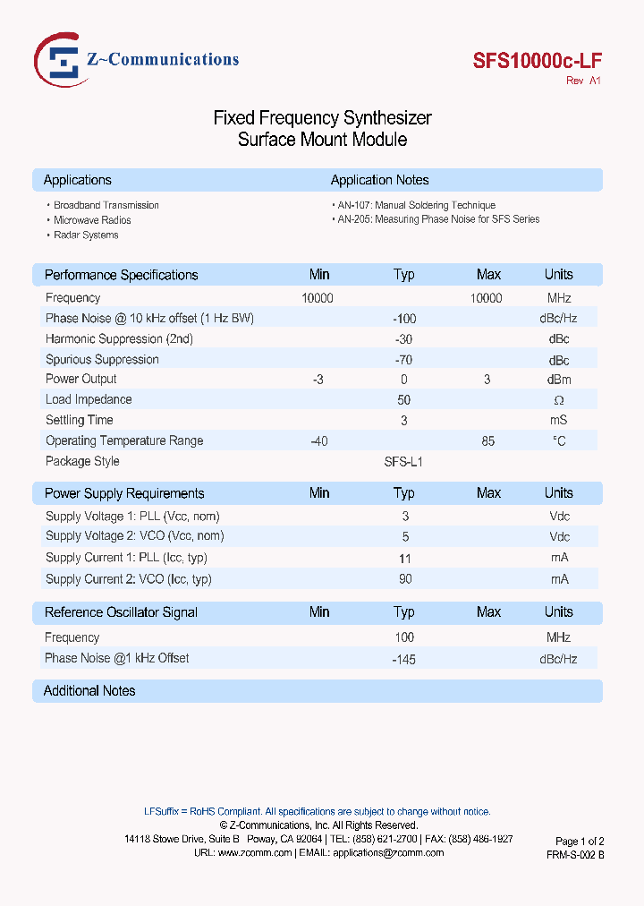 SFS10000C-LF_8242636.PDF Datasheet