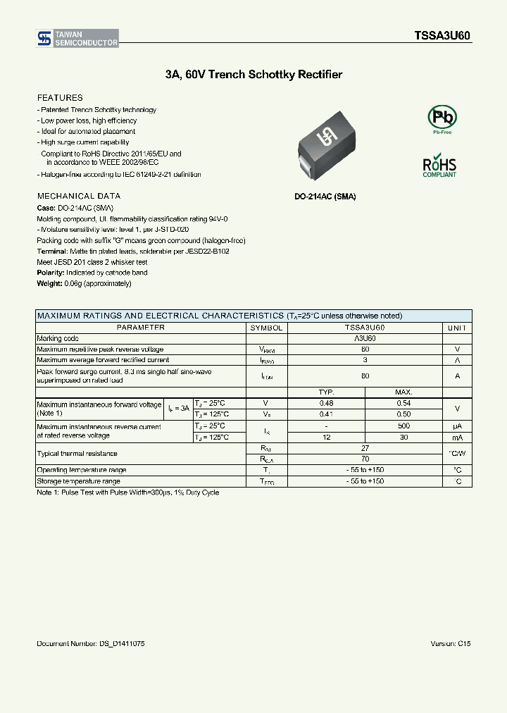 TSSA3U60_8243123.PDF Datasheet