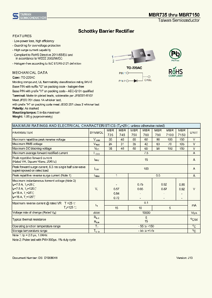 MBR7100_8243873.PDF Datasheet