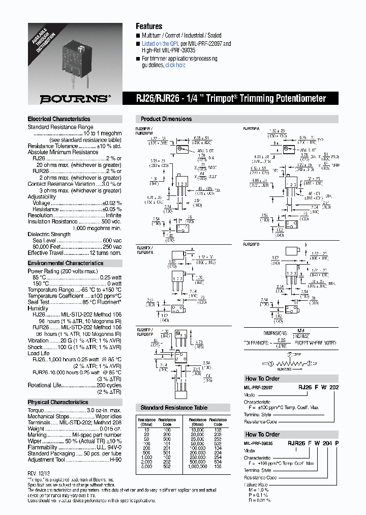 RJ26FW100_8244193.PDF Datasheet