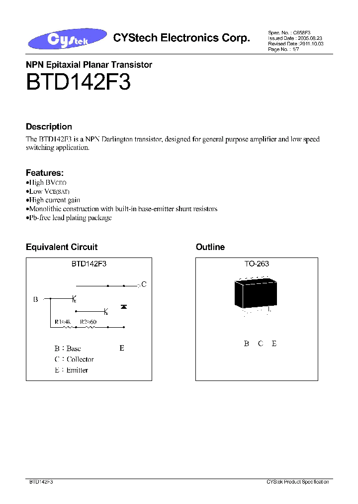 BTD142F3_8245071.PDF Datasheet