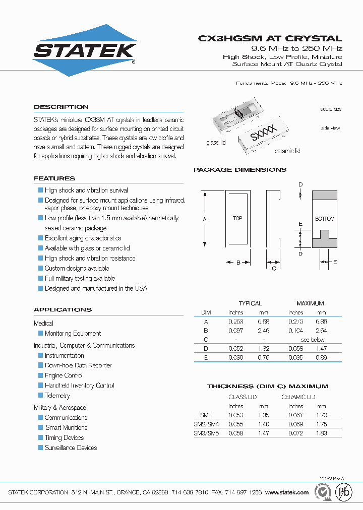 CX3HGSM_8246239.PDF Datasheet