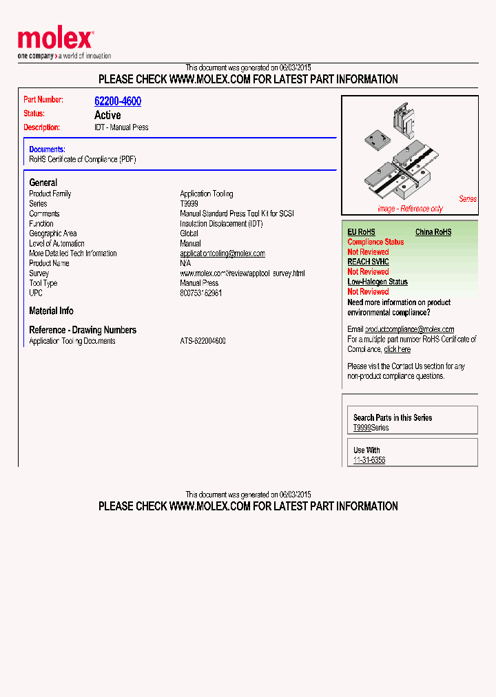 62200-4600_8246333.PDF Datasheet