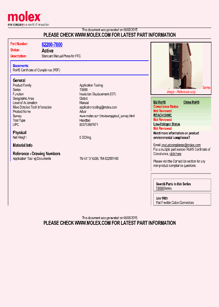 62200-7800_8246340.PDF Datasheet