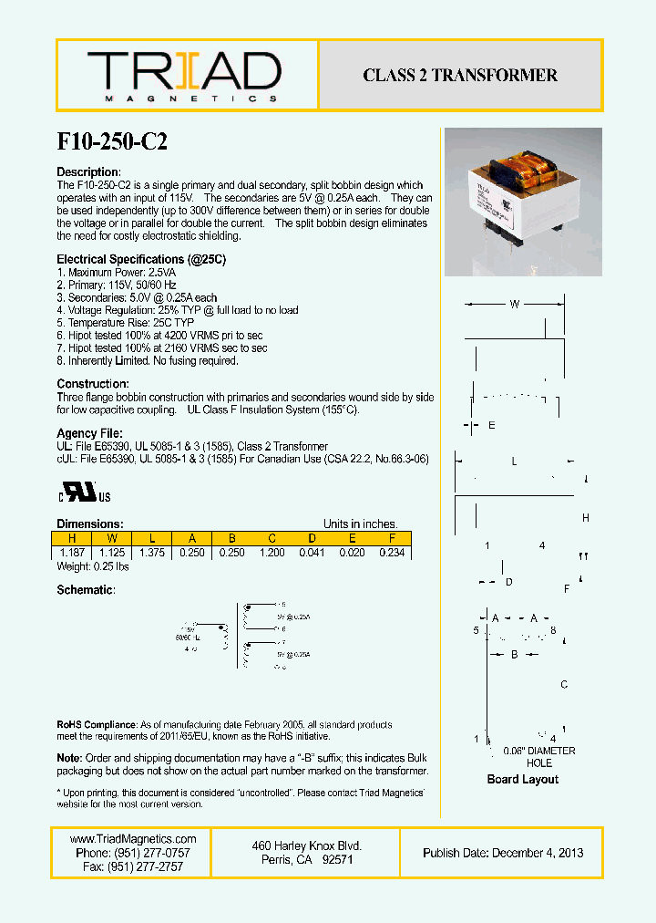 F10-250-C2_8246575.PDF Datasheet