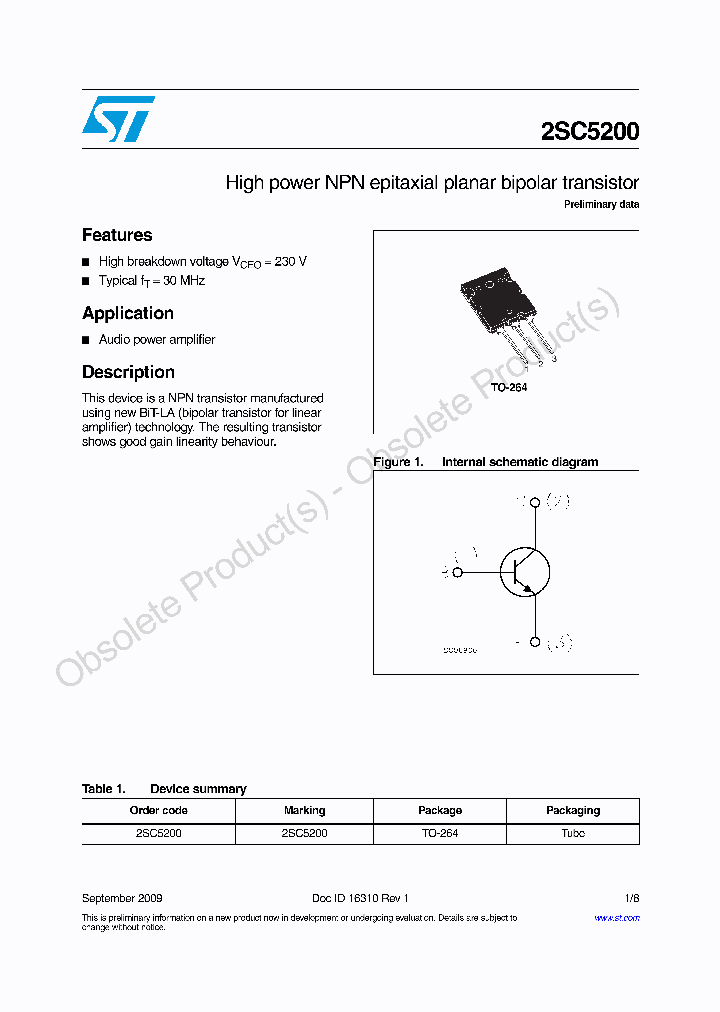 2SC5200_8246671.PDF Datasheet