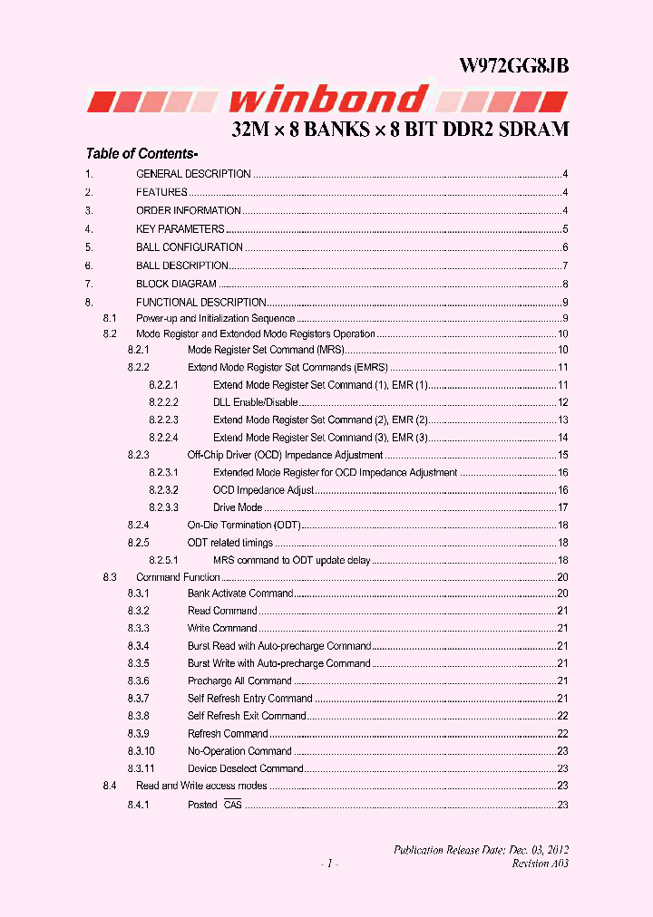 W972GG8JB-3_8246734.PDF Datasheet